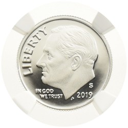 アメリカ 2019 1ダイム 銀貨 NGC PF70UC フランクリン・D・ルーズベルト 8325544034