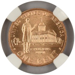 アメリカ 2009 1セント 銅貨 NGC MS67RD エイブラハム・リンカーン 職業人生 3373267025