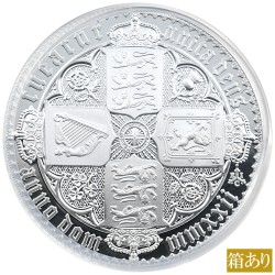 セントヘレナ 2022 エリザベス2世 2ポンド 2オンス 銀貨 PCGS PR70DCAM ゴチッククラウン リバースシールド 52679083