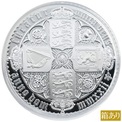 セントヘレナ 2022 エリザベス2世 2ポンド 2オンス 銀貨 PCGS PR69DCAM ゴチッククラウン リバースシールド 52678936