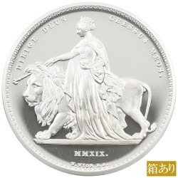 イギリス 2019 エリザベス2世 5ポンド 2オンス 銀貨 NGC PF69UC ウナ＆ライオン 3955890020