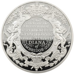イギリス 2015 エリザベス2世 10ポンド 銀貨 PCGS PR69DCAM シャーロット王女 洗礼 33804498