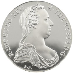 オーストリア 1780-DATED マリア・テレジア ターラー 銀貨 NGC PF70UC 6566593041