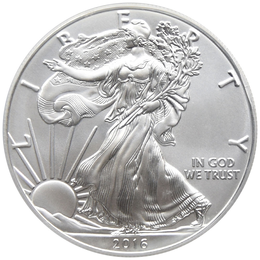 アメリカ 2016 1ドル 銀貨 PCGS MS70 イーグル 30周年記念 81190034