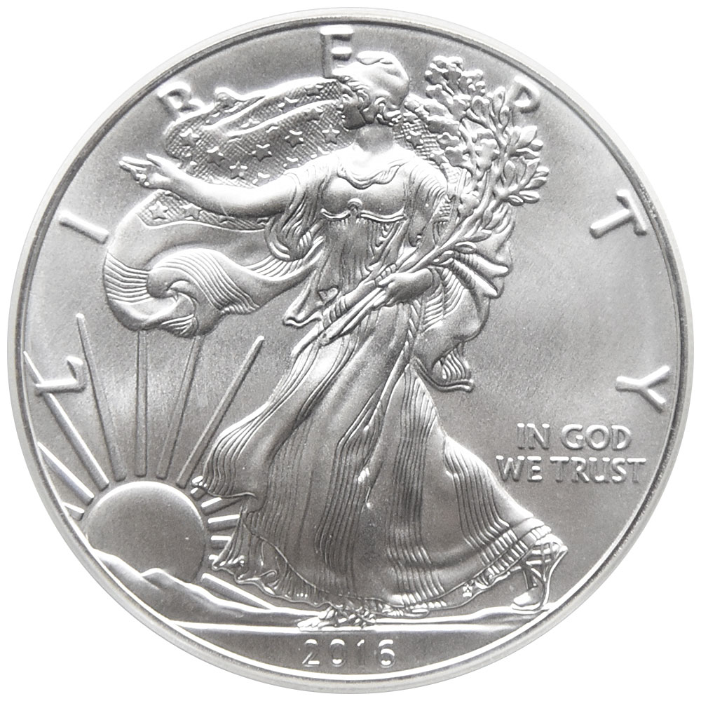 アメリカ 2016 1ドル 銀貨 PCGS MS70 イーグル 30周年記念 81190036