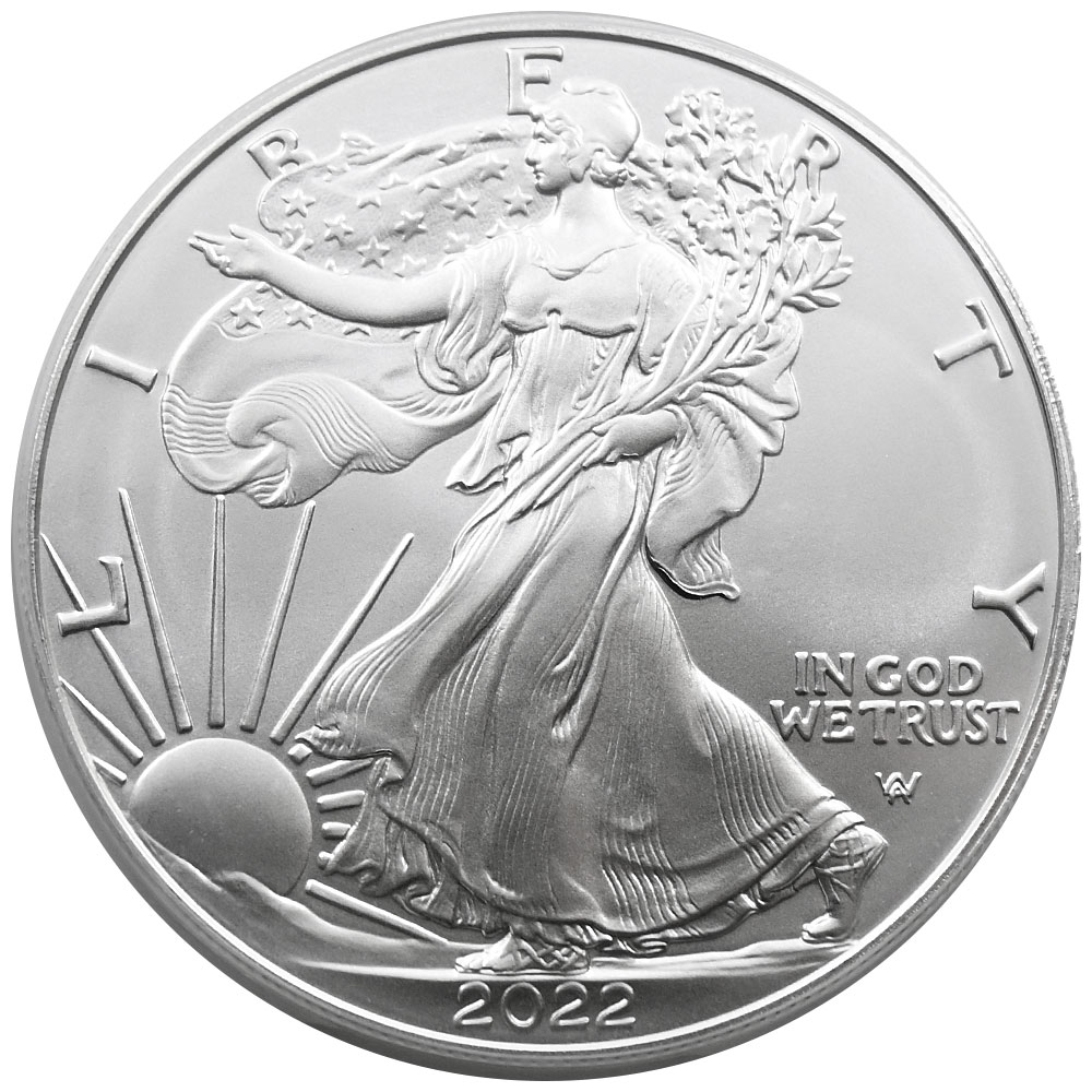 アメリカ 2022 1ドル 銀貨 PCGS MS70 シルバーイーグル 48166861