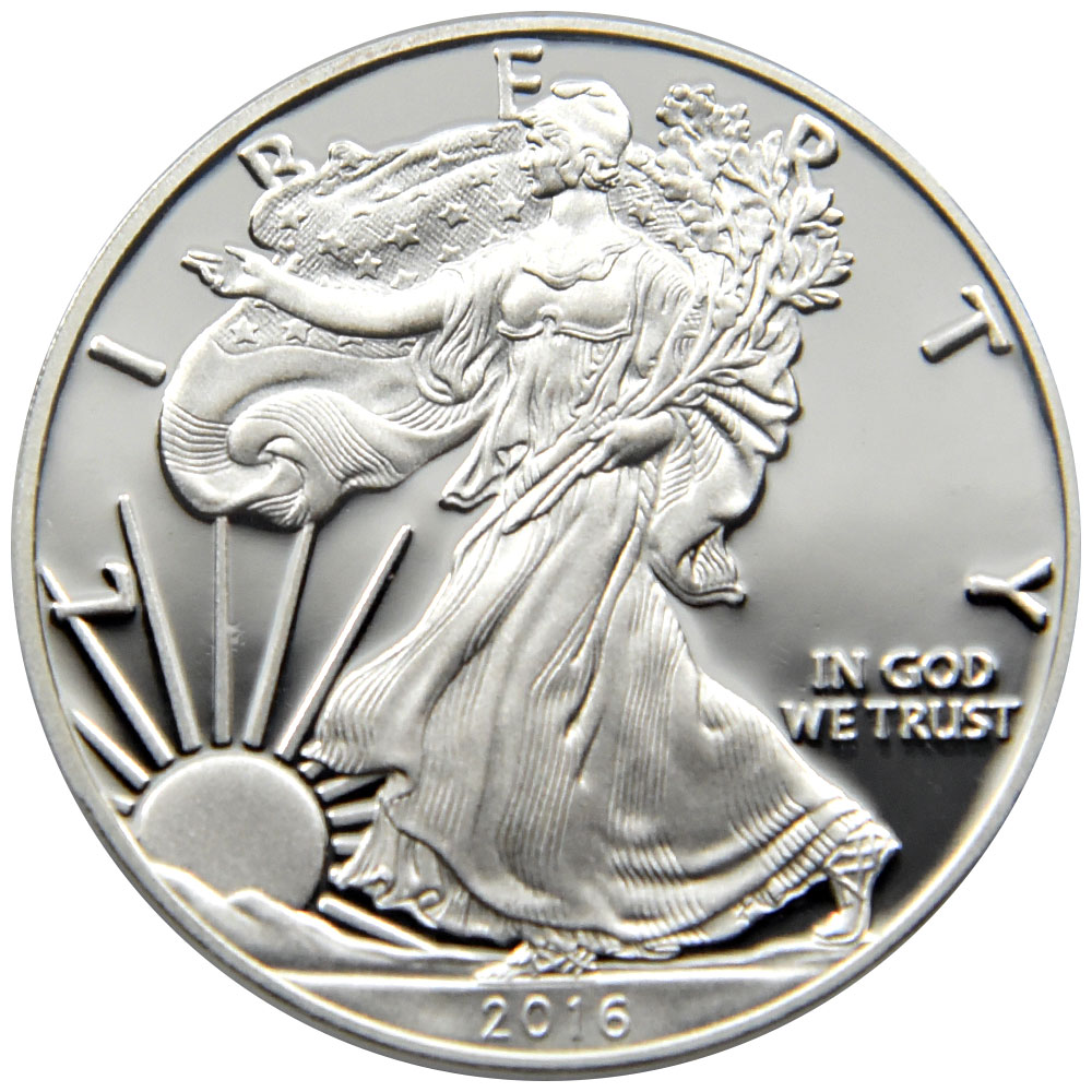 アメリカ 2016-W 1ドル 銀貨 PCGS PR70DCAM シルバーイーグル 30周年記念 82196326