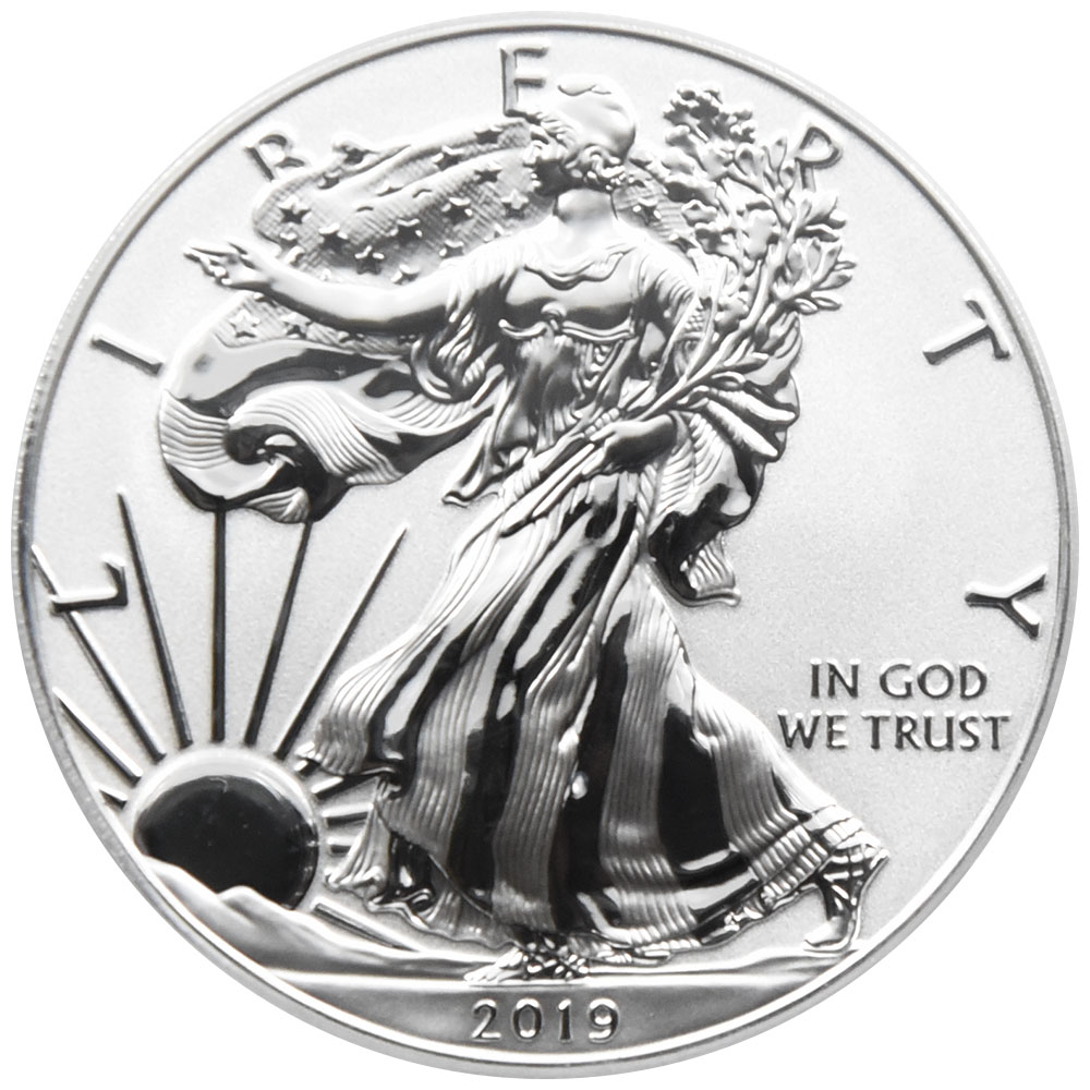 アメリカ 2019-W 1ドル 銀貨 PCGS PR70 シルバーイーグル 自由の女神 リバティ 40827539