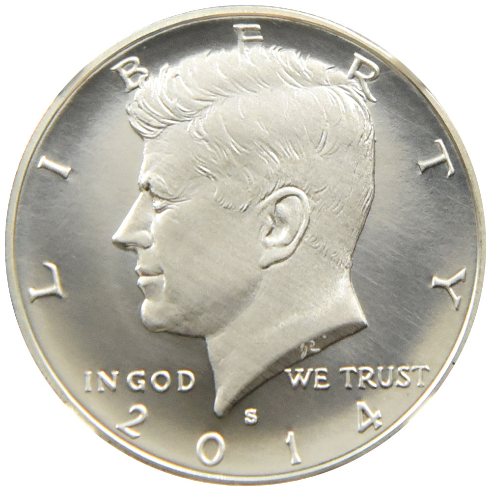アメリカ 2014 50セント 銀貨 NGC SP 70 ENHANCED FINISH ケネディ大統領 ハーフダラー50周年記念 3974250032