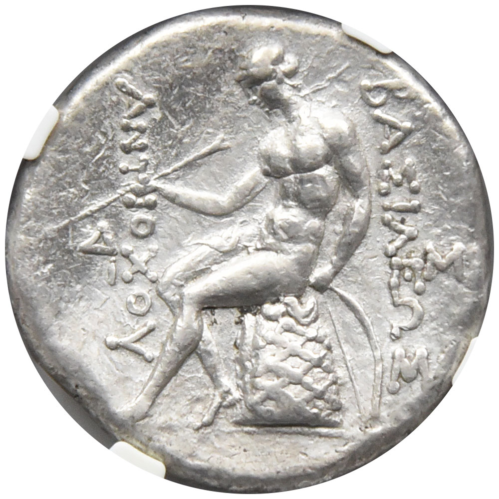 古代ギリシャ セレウコス朝 261-246 BC アンティオコス2世 テトラ 