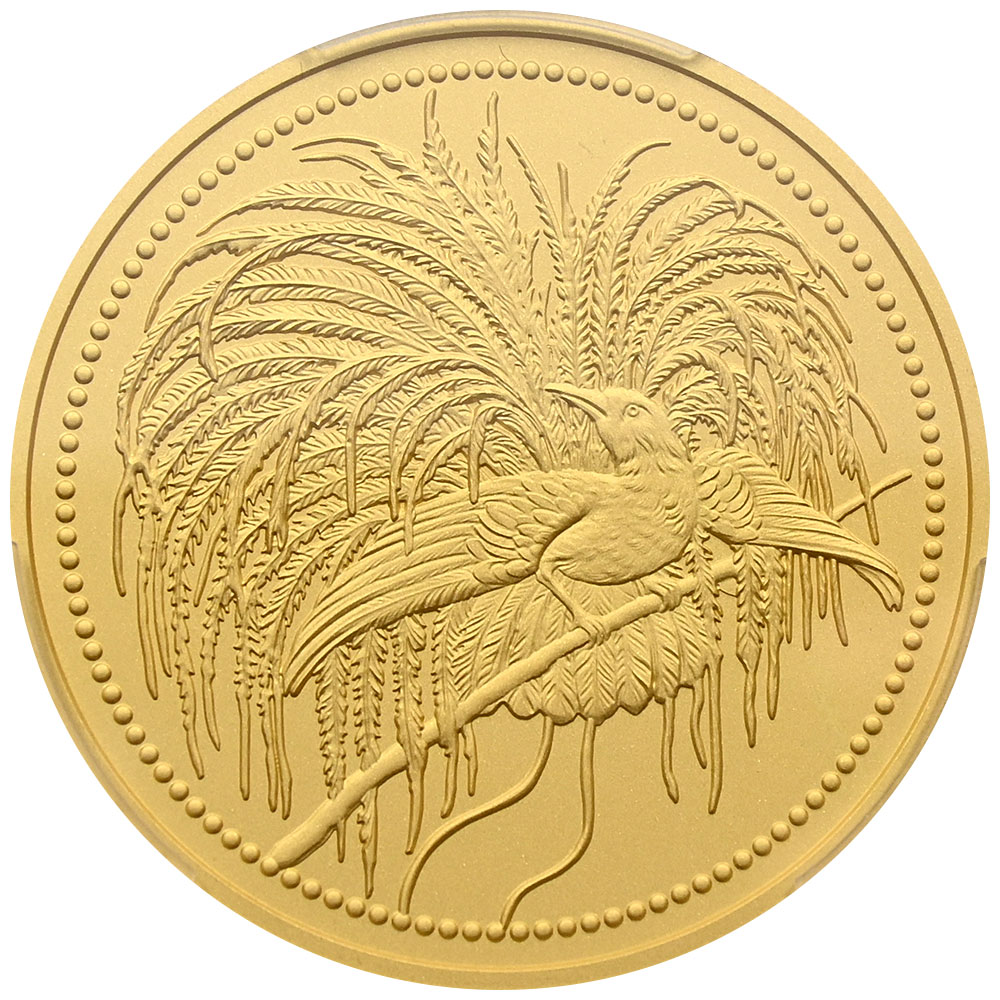 パプアニューギニア 2020 500キナ 金貨 PCGS PR70 極楽鳥 42130214