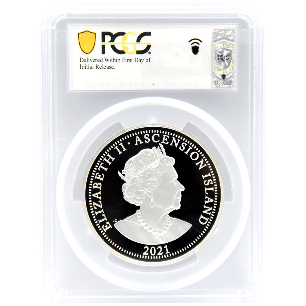 サイズ変更オプション ダイアナ妃生誕60周年記念 5オンス銀貨 PCGS PR70DC箱付