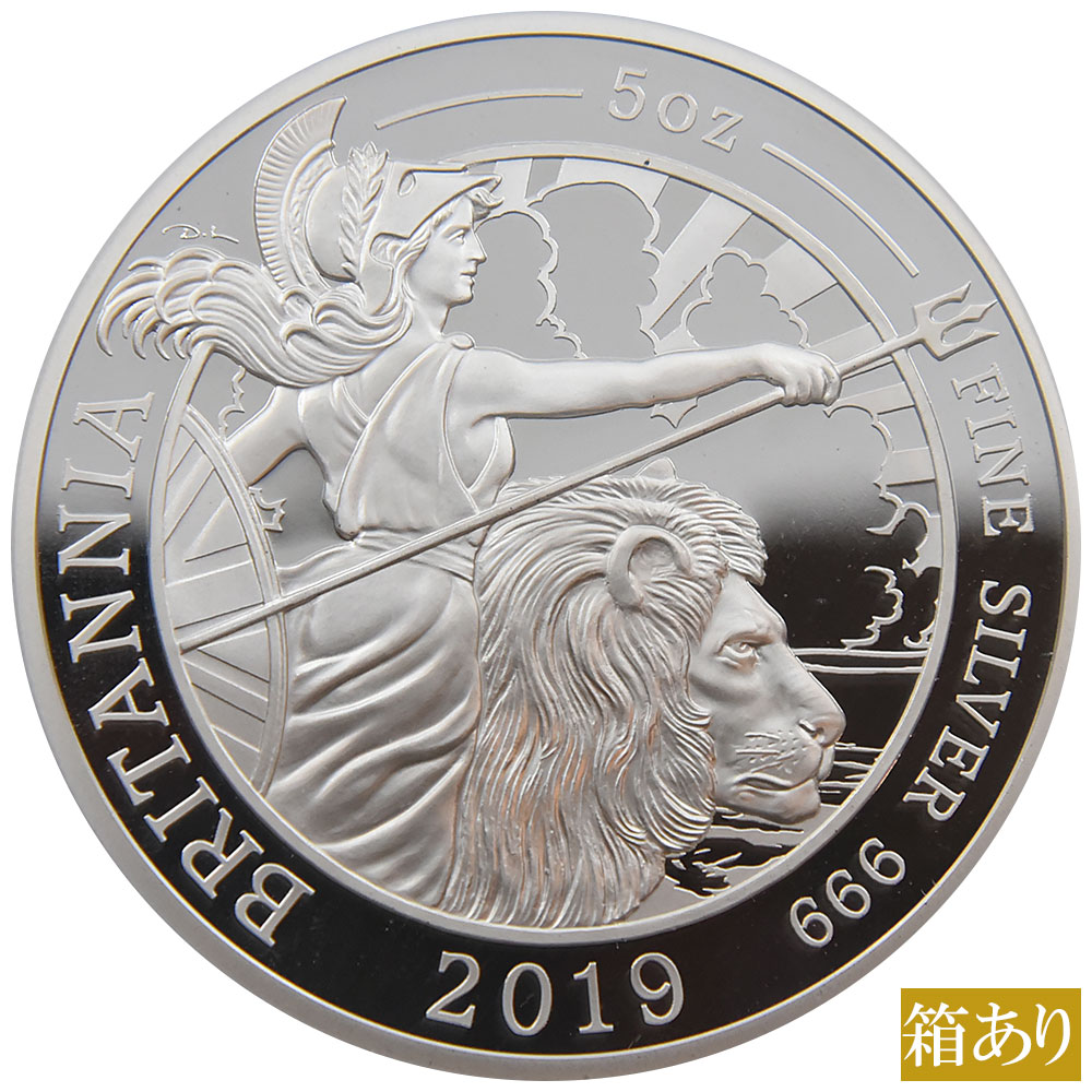 イギリス 2019 エリザベス２世 10ポンド5オンス 銀貨 NGC PF 70 ULTRA