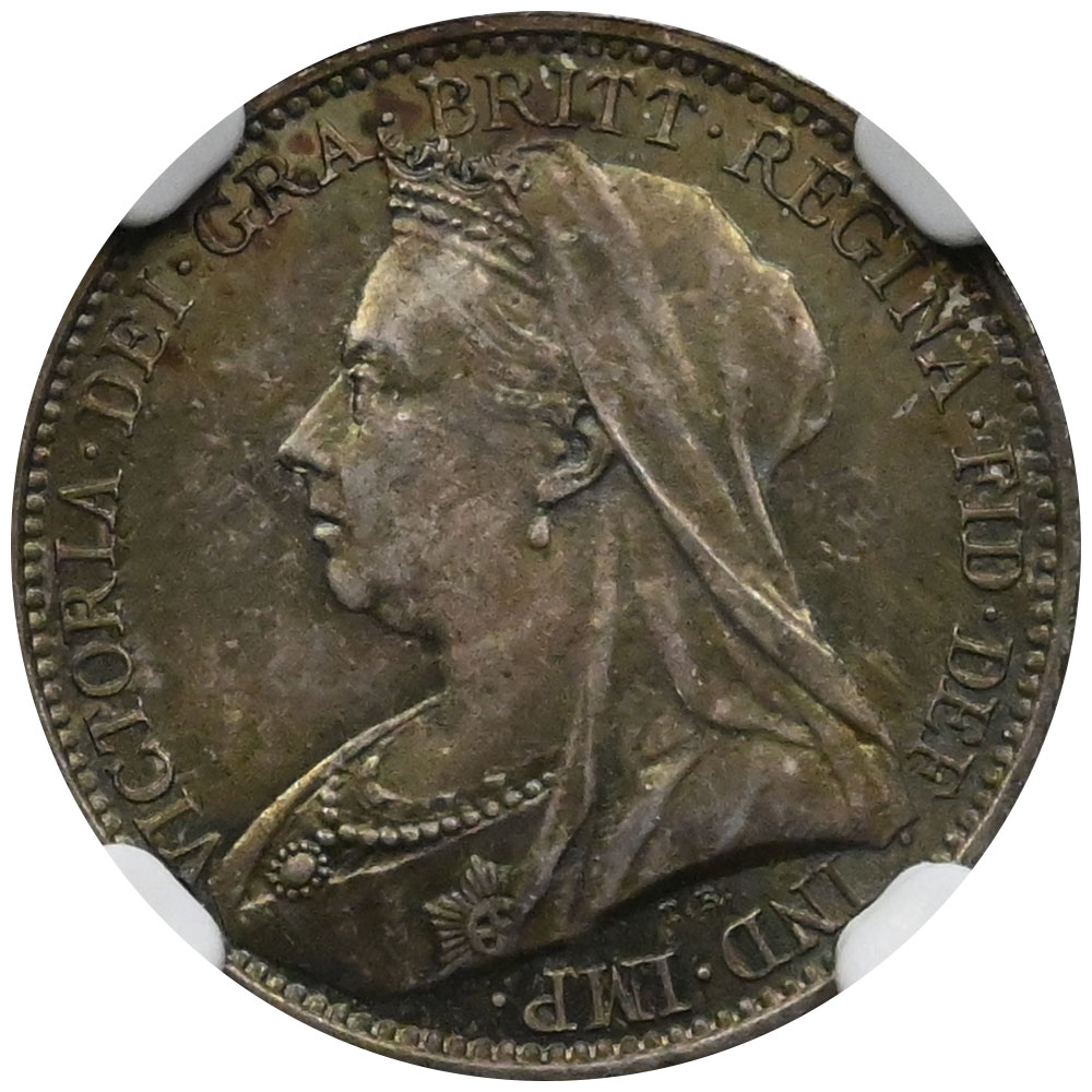イギリス 1894 ヴィクトリア 4ペンス 銀貨 NGC MS66 マウンディコイン 3808370019