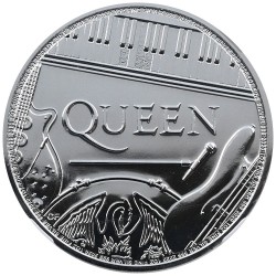 イギリス 2020 エリザベス2世 2ポンド 銀貨 NGC MS70 ミュージックレジェンド Queen 6013924028