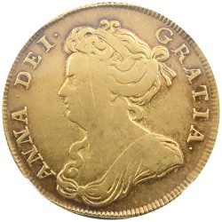 イギリス 1713 アン女王 2ギニー 金貨 NGC VF30 4537349018