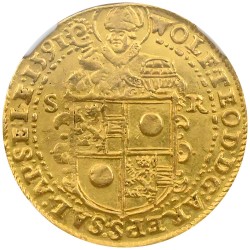 オーストリア 1591 2ダカット 金貨 NGC MS61 ザルツブルグ 6638898001