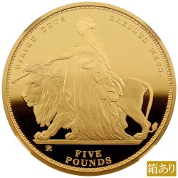 オルダニー 2019 エリザベス2世 5ポンド 金貨 NGC PF69UC ウナ＆ライオン 2915840001