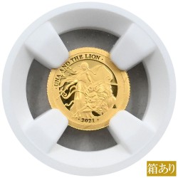セントヘレナ 2021 エリザベス2世 2ポンド 0.5グラム 金貨 NGC PF70UC ウナ＆ライオン 3956126004