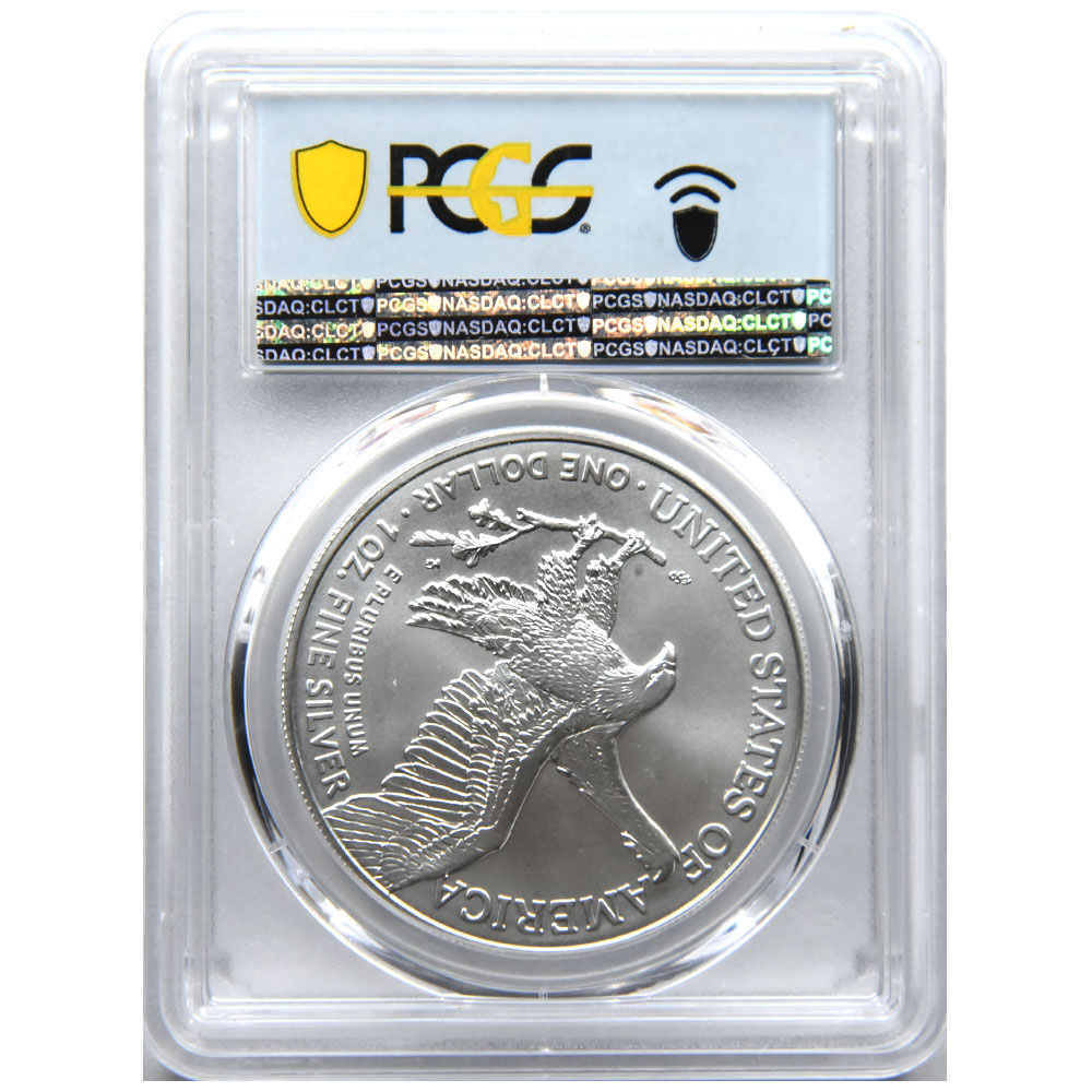アメリカ 2021 1ドル1オンス 銀貨 PCGS MS70 イーグル 自由の女神 