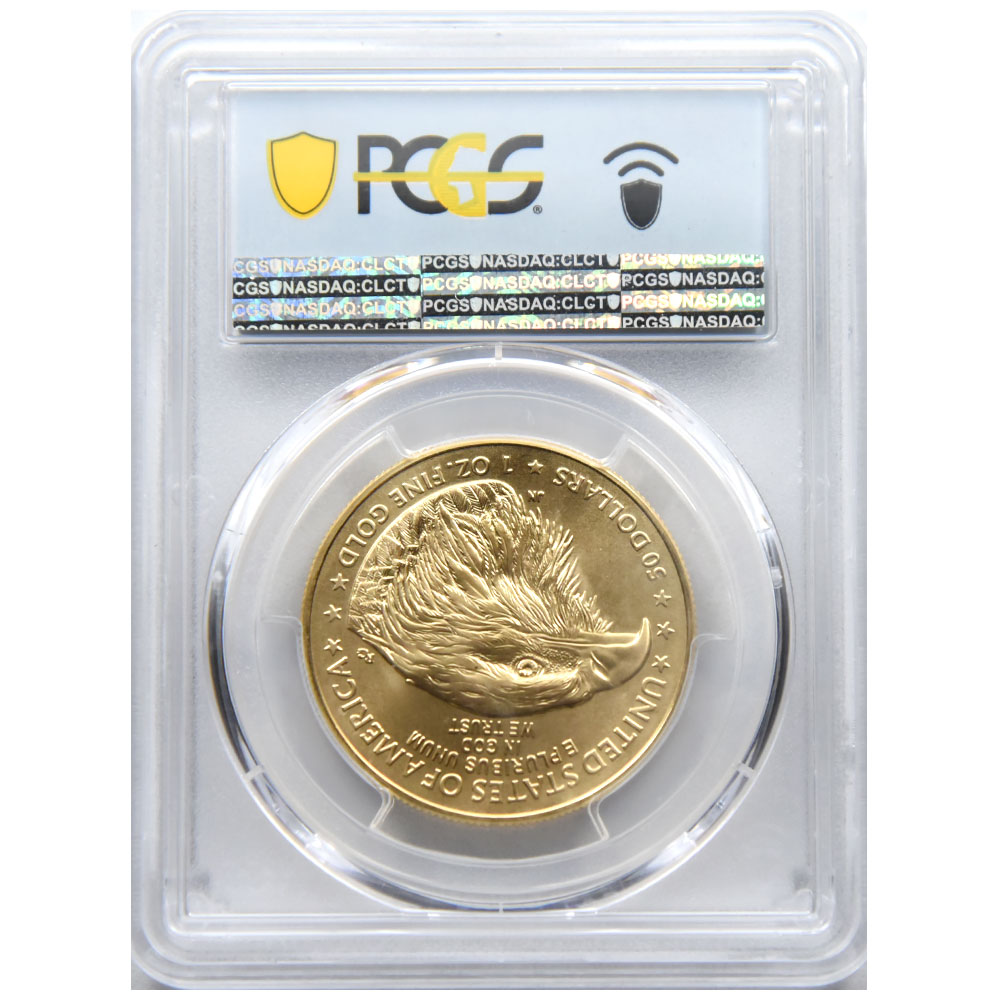 アメリカ 2021 50ドル1オンス 金貨 PCGS MS70 イーグル金貨 42686671