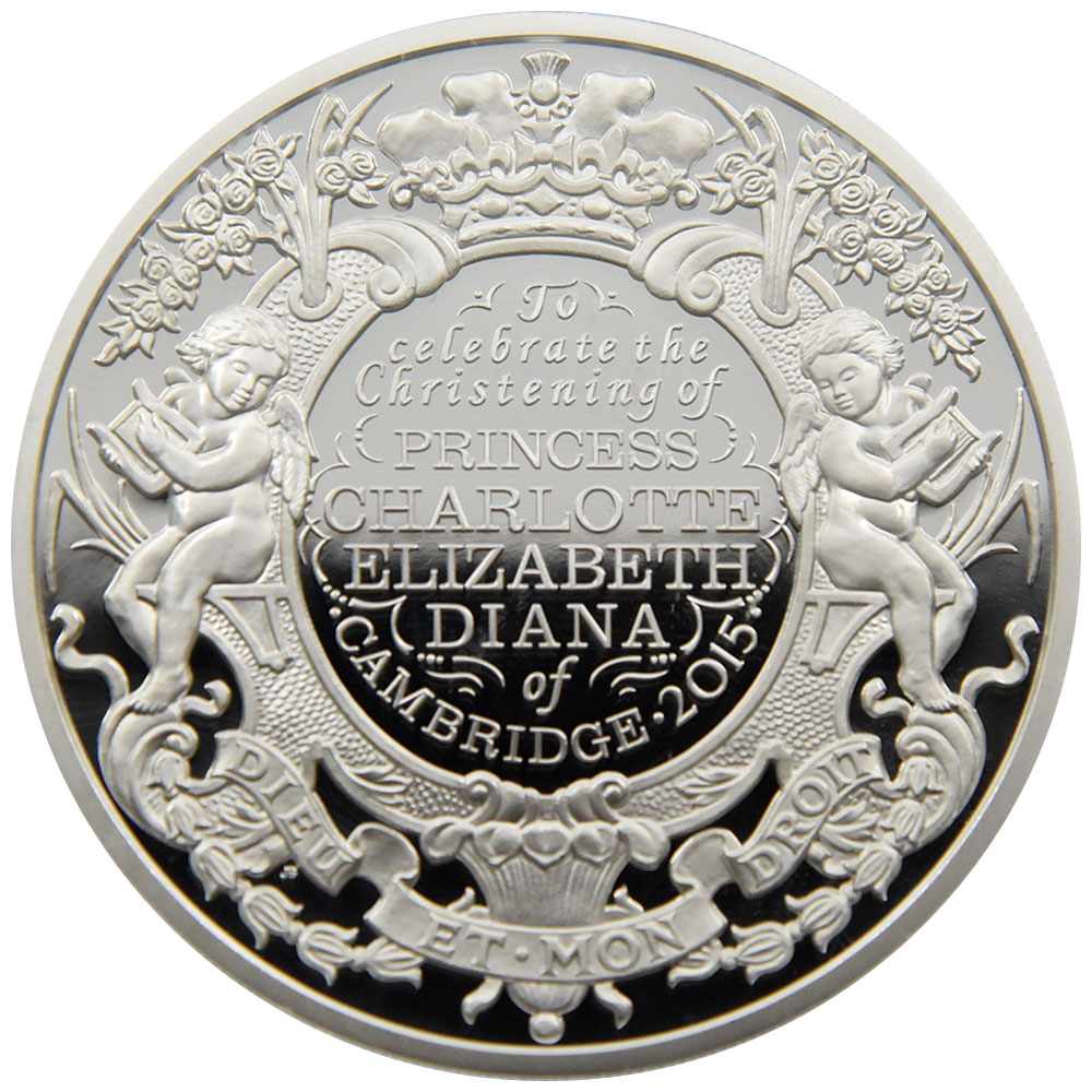 イギリス 2015 エリザベス2世 10ポンド 銀貨 NGC PF 69 ULTRA CAMEO シャーロット王女洗礼記念  2680715007