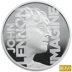 イギリス 2025 チャールズ3世 5ポンド 2オンス 銀貨 PCGS PR70DCAM ミュージックレジェンド ジョン・レノン 58619105