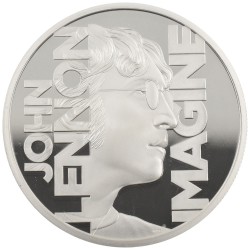 イギリス 2025 チャールズ3世 5ポンド 2オンス 銀貨 NGC PF70UC ミュージックレジェンド ジョン・レノン 8345062029
