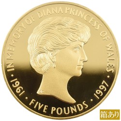 トリスタン・ダ・クーニャ 2017 エリザベス2世 5ポンド 金貨 PCGS PR70DCAM ダイアナ妃 没後20周年 42079959