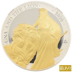 セントヘレナ 2020 エリザベス2世 1ポンド 1オンス 銀貨 NGC PF70UC ウナ＆ライオン 6029176005