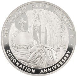 イギリス 2013 エリザベス2世 10ポンド 銀貨 NGC PF70UC 戴冠60周年記念 3779136185