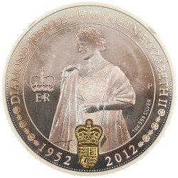 オーストラリア 2012P エリザベス2世 1ドル 1オンス 銀貨 NGC PF70UC 即位60周年記念 ダイアモンドジュビリー 1952王室公式訪問 3499101007