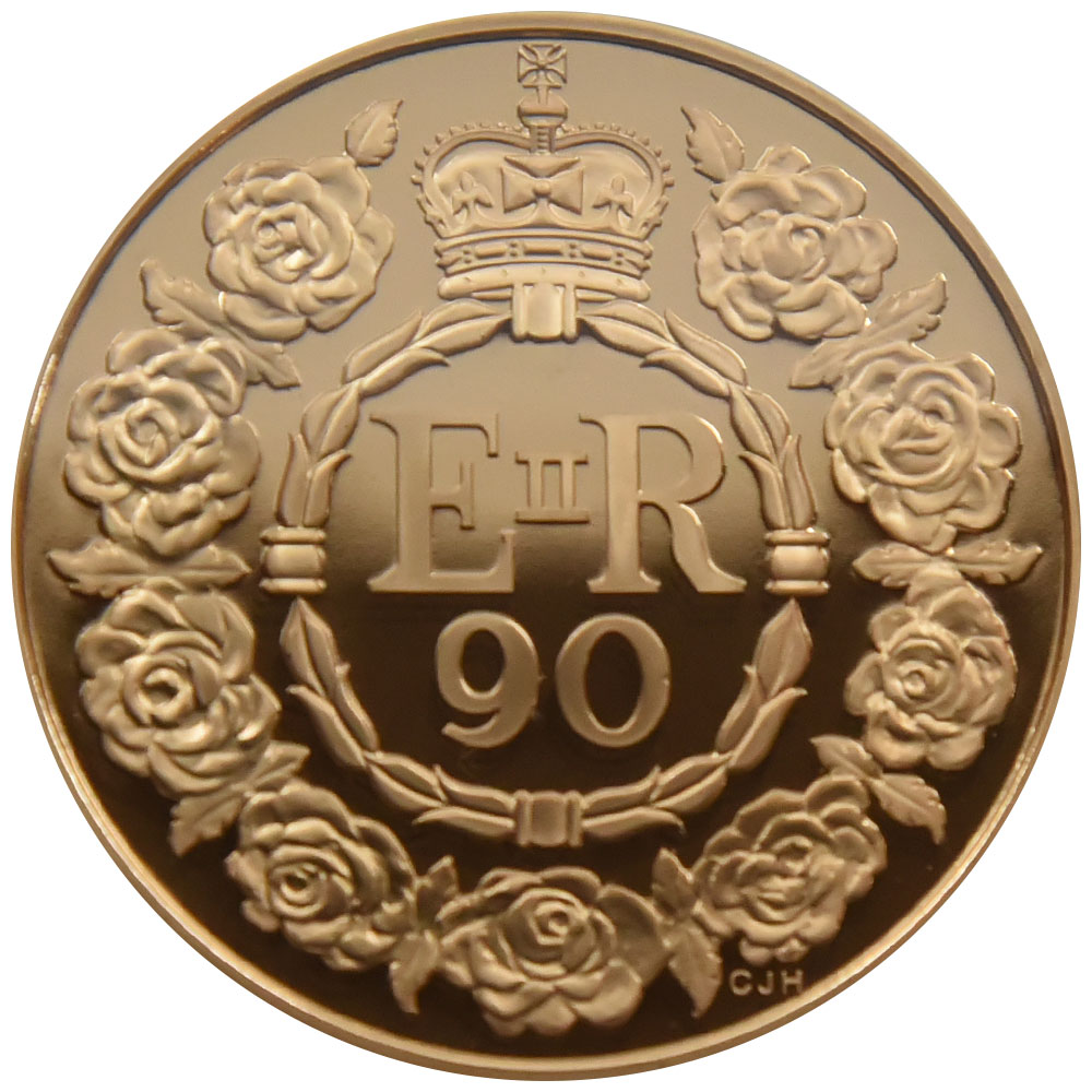 イギリス 2016 エリザベス２世 5ポンド 金貨 PCGS PR69DCAM S-L44 女王生誕90年記念 Gold 81662789