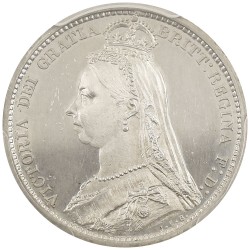 イギリス 1887 ヴィクトリア 6ペンス 銀貨 PCGS PR63CAM ジュビリーヘッド 51292277