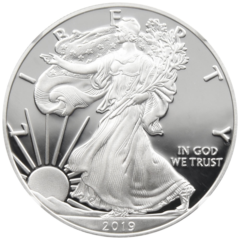 アメリカ 2019 1ドル 銀貨 NGC PF70UC シルバーイーグル 自由の女神 リバティ 5762664331