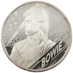 イギリス 2020 エリザベス2世 10ポンド 5オンス 銀貨 PCGS PR69DCAM ミュージックレジェンド デヴィッド・ボウイ 43229266
