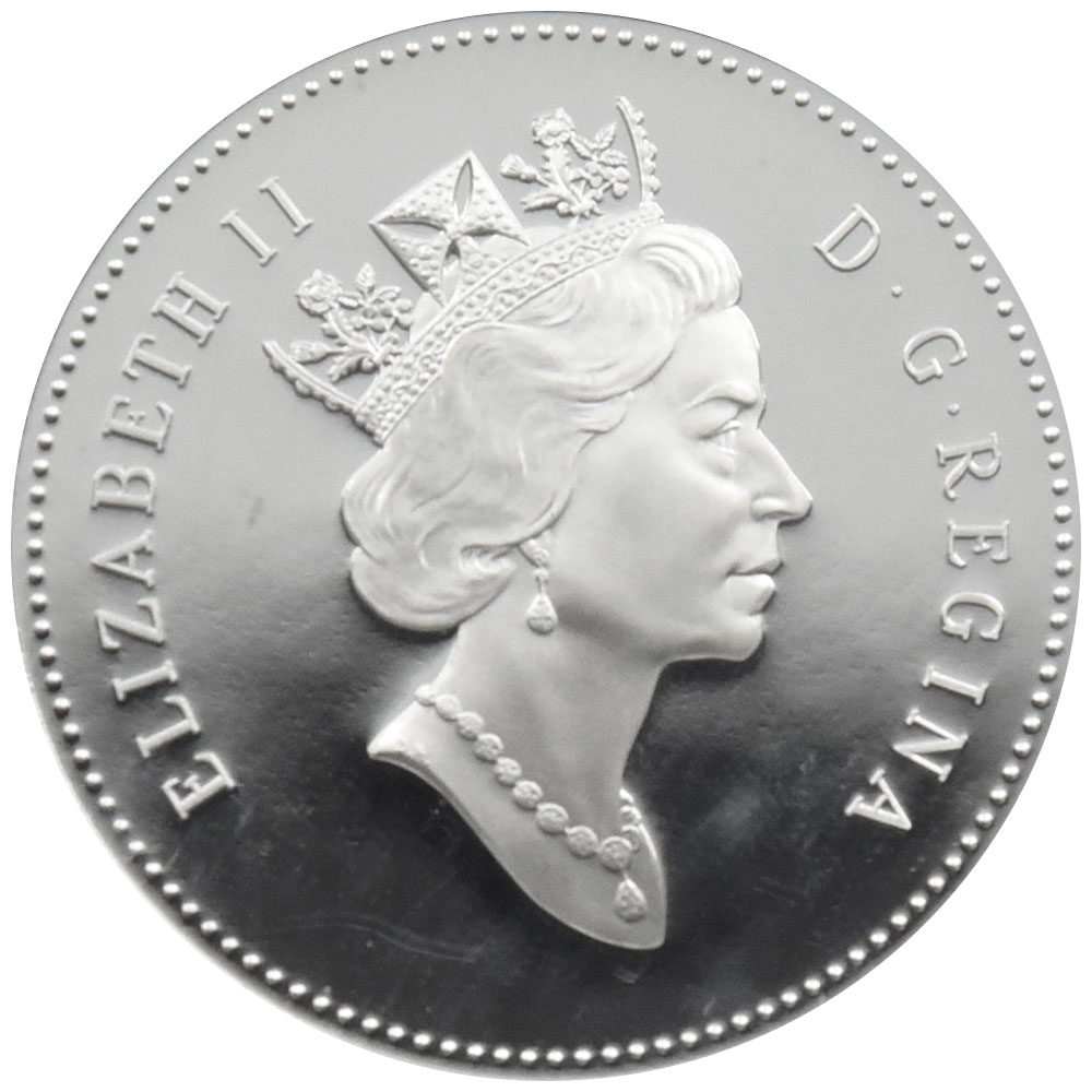 カナダ 2001 エリザベス２世 1ドル 銀貨 NGC PF 69 ULTRA CAMEO カナダ