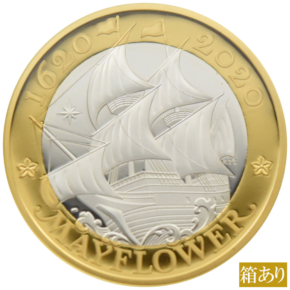 2020 メイフラワー号航海400周年£2ピエフォー銀貨 NGC PF70UC① - 旧 ...