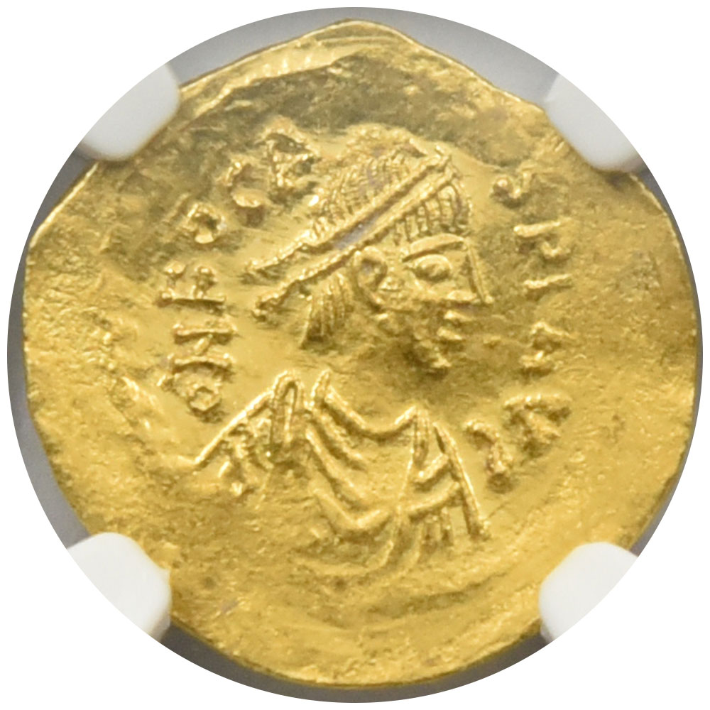 ビザンティン帝国 AD 602-610 フォーカス1世 セミシス 金貨 NGC MS 6057519060