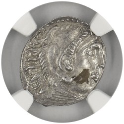 マケドニア王国 336-323 BC アレクサンドロス3世 テトラドラクマ 銀貨 NGC Ch AU Strike:4/5 Surface:3/5 ヘラクレスとゼウス 8209105007